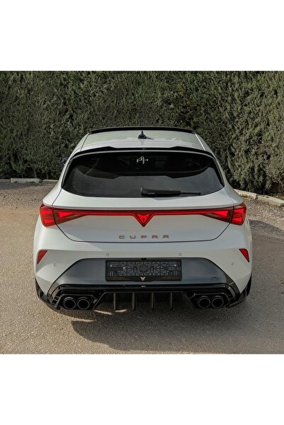 Tuning Vadisi Cupra Leon Arka Ek Difüzör (Parlak Siyah Boyalı) 2020 ve üzeri