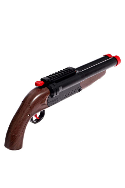 Generic Double Tube Soft Bullet Toy Gun