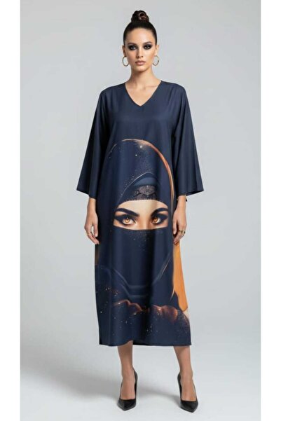 BRK Multicolored house dress with beautiful designs