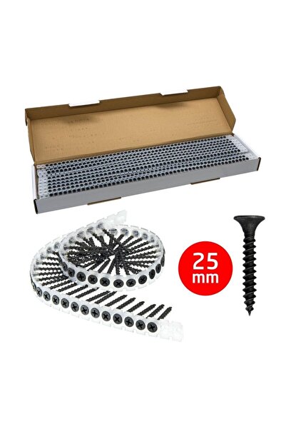 Rox 0342 Ahşap Şerit Vidası 3.5x25 mm (1000 Adet Vida)