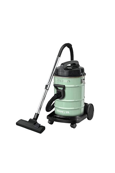 Typhoon Barrel Vacuum Cleaner Green 21L 2000W