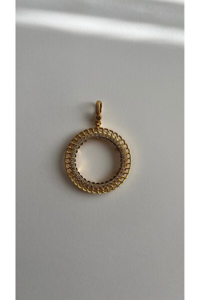 Zemora Jewelry 22 Ayar Altın Kaplama Tam Altın, Cumhuriyet Altın Uyumlu Çerçe...