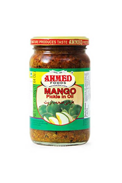 Ahmed Foods مخلل مانجو أحمد في الزيت 300 غرام