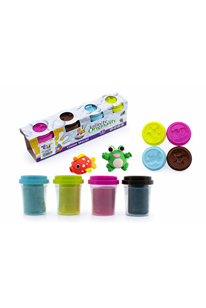 Originality "Game World" Clay: Unlimited Creativity Set (4 Color Boxes with M...