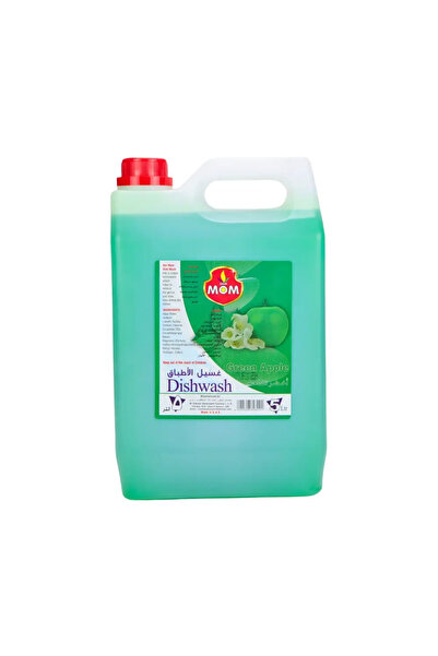 MOM Dishwash Liquid with Apple Fragrance- 5 Litre