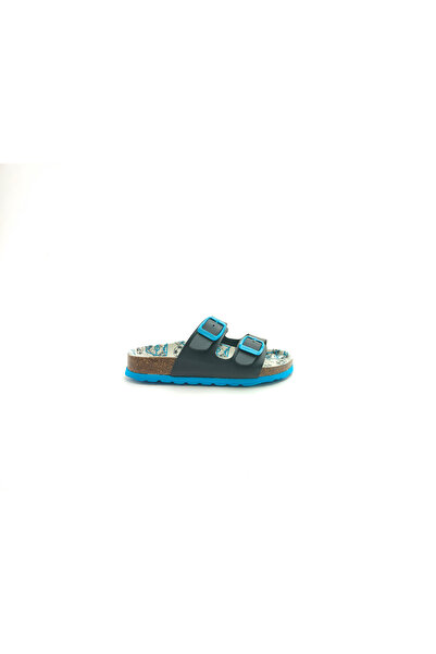 Superfit Ortopedik Çocuk Terlik Çift Bantlı F 800111-8160 Laci Futbol BLAU / ...