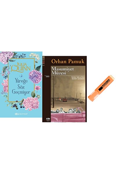 Epsilon Yayınevi Yüreğe Söz Geçmiyor + Masumiyet Müzesi / 2 Kitap SET (KALEM HD)