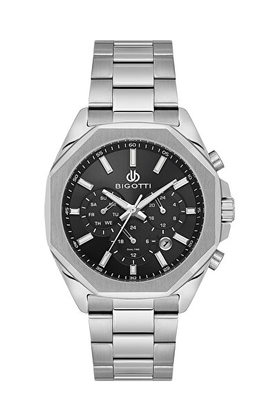 Bigotti Raffinato Silver Stainless Steel Watch for Men BG.1.10687-2