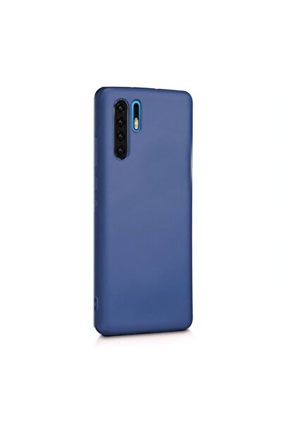 ZM STORE P30 Pro Uyumlu Kılıf Premier Lacivert Silikon Kapak