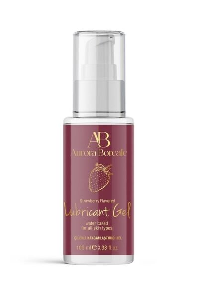 Aurora Boreale Çilek Aromalı Kayganlaştırıcı Jel 100 ML