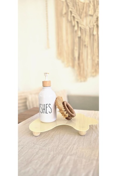 MUJA DEC 30X19 cm Cream Acrylic Decorative Presentation Tray – Object Present...