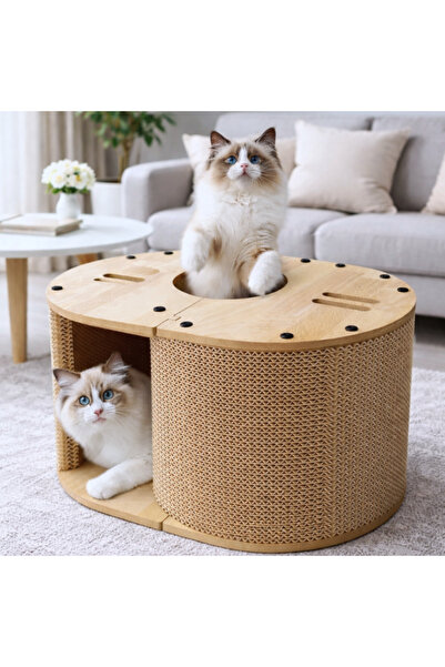 JollyMag Cat playground, scratching and playing bed, JollyMag, KOT31, 57x39.5...