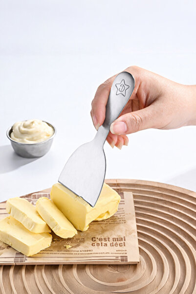 Vadi Stainless Steel Butter Cheese Knife Spreader Spatula Kitchen Tool