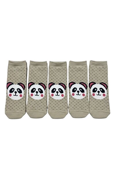BYNDRSOCKS Women's Booties Cotton 5-Piece Sock Set - Patterned Booties Socks ...
