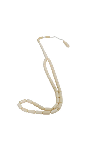 Hasyılmaz Kesme Fildişi Tesbih 8,55 Gram - Koleksiyonluk Fil Dişi Tespih (F017)