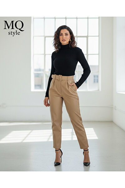 MQ Straight-leg leather pants from Style, made in Turkey