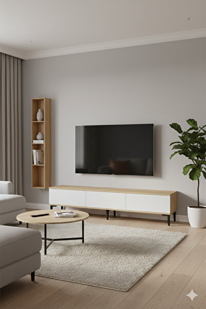 zetuna home TSA1899DB - TSA180 TV STAND, TV SEHPASI ve TV ÜNİTESİ SAFİRMEŞE-B...