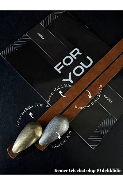 Fiori Design Buckle Women's Belt, Jacket Belt, Shirt Belt, Dress Belt