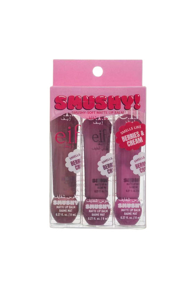 LOVEME BEAUTY Shamushi's Improved Lip Gloss Set: 3 Matte Lip Glosses in Berry...