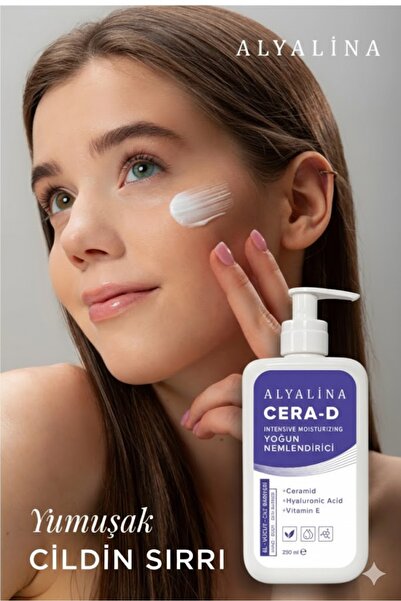 alyalina Cera-D Yoğun Nemlendirici Krem - Ceramid, Hyarulonik Asid ve E Vitam...