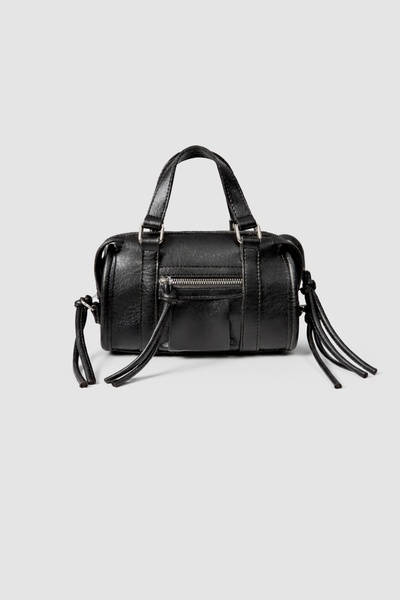 Çantacımstore Kadın Mini Bowling Çantası Siyah