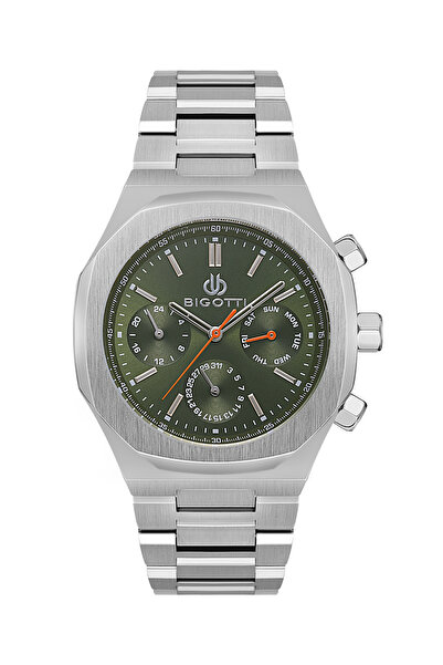 Bigotti ساعة رافيناتو فضية من الفولاذ المقاوم للصدأ للنساء BG.1.10548-4
