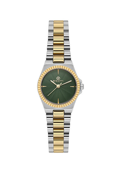 Bigotti Quotidiano Silver and Gold Stainless Steel Watch for Women BG.1.10666-6