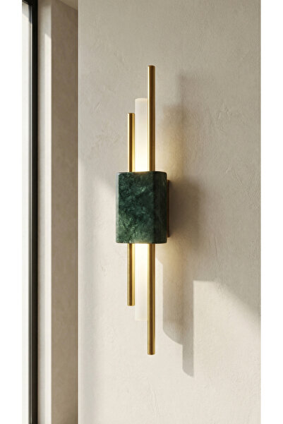 Renkoled Aydınlatma MODERN dekoratif TASARIM mermer LEDLİ aplik , LED duvar a...