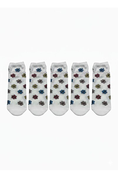 BYNDRSOCKS Women's Booties Cotton 5-Piece Sock Set - Patterned Booties Socks ...