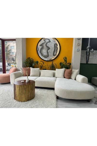 Nordic Stone Köşe Koltuk Takımı - L koltuk