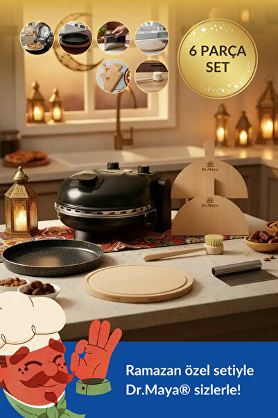 Dr.Maya ® | Ramazan Seti Ürün Grubu - 6 Parça | Pro Plus Taş Fırın Makinesi +...