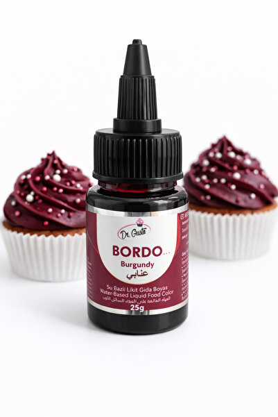 Dr. Gusto Likit Gıda Boyası Bordo 25 gr