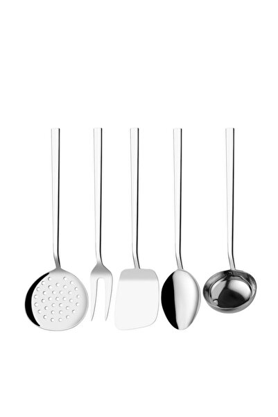Arsel Alize Sade 5 Piece Service Set 304 Quality Stainless Steel 18/10 Cr-Ni