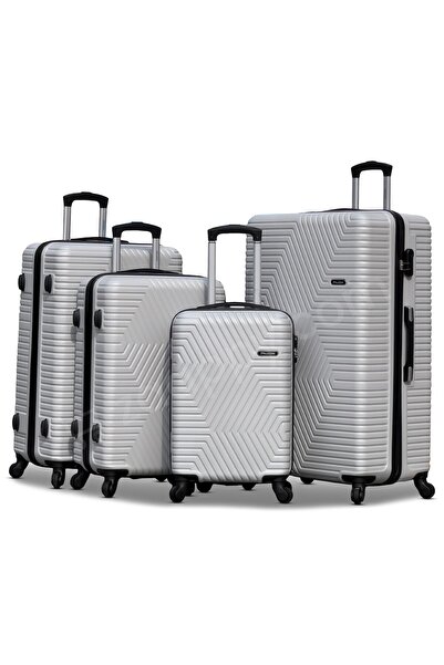 ZAAPPY Hard Shell Lightweight ABS 4 PCS Set (20/24/28/32 Inch) Luggage, Secur...