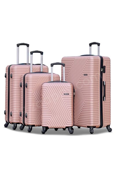 ZAAPPY Hard Shell Lightweight ABS 4 PCS Set (20/24/28/32 Inch) Luggage, Secur...