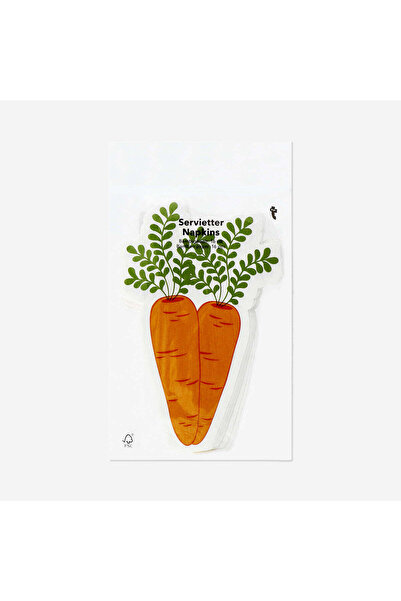 Flying Tiger Copenhagen Havuç Şeklinde 16'lı Kağıt Mendil