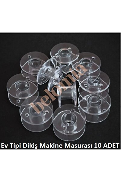 Belomia Home Collection Ev Tipi Dikiş Makine Masurası 10 Adet (Şeffaf Plastik)