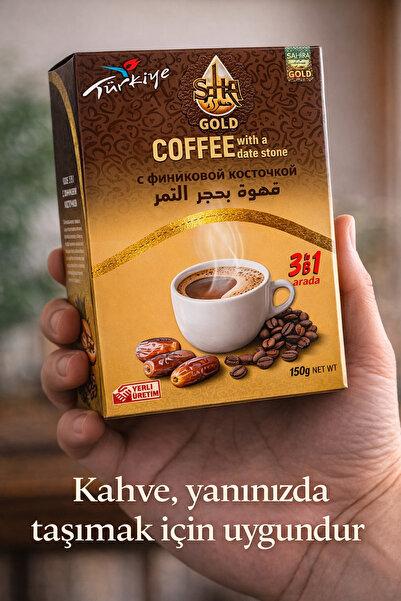 Tek içimlik Hurmalı kahve 3’ü 1 arada - single-serving 3’in-1 date coffee