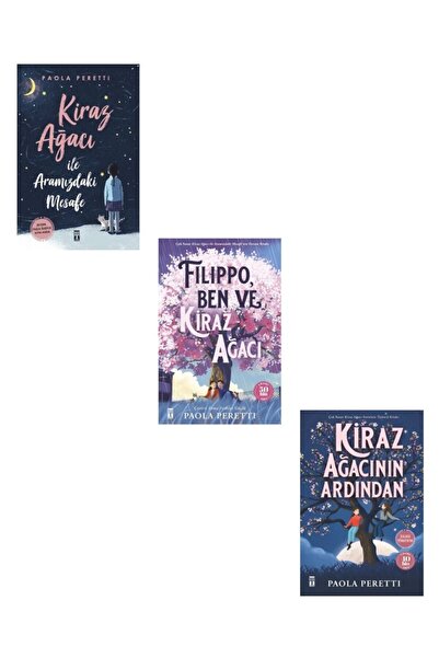 Timaş Yayınları Paola Peretti Kiraz Ağacı Serisi 3 Kitap (Kiraz Ağacı ile Ara...