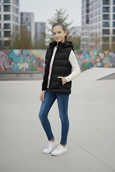 Pina Kids Girl's Hooded Puffer Vest