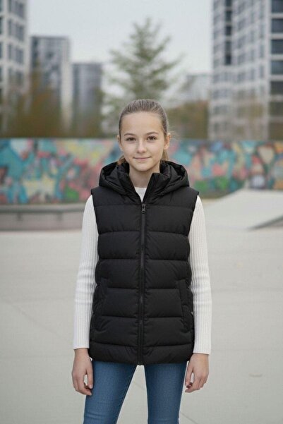 Pina Kids Girl's Hooded Puffer Vest