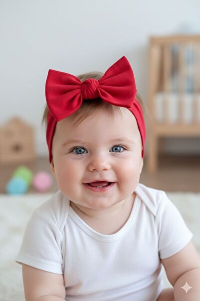 COYA COLLECTİON Baby Girl Bow Tie Bandana