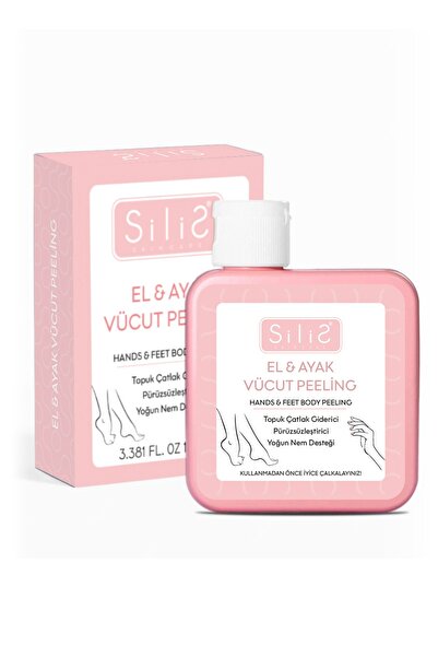Silis El Ayak ve Vücut Peeling 100 ml – Topuk Çatlak Giderici, Ölü Deri Temiz...