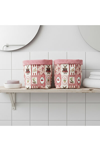 florealFlowers TAKIM Kumaş Sepet