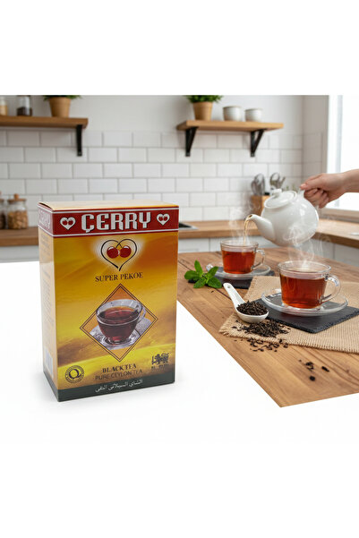 ÇERRY TEA Çerry Super Pekoe - Saf Seylan Çayı 800 gr