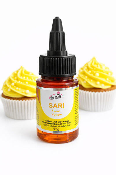 Dr. Gusto Likit Gıda Boyası Sarı 25 gr