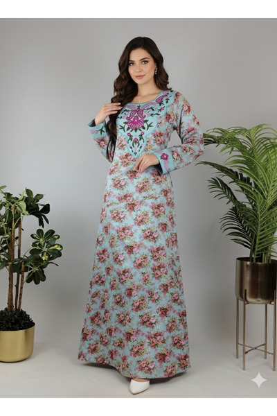 ASIAN Hams elegant jalabiya made from soft, high-quality Cotton , with distin...