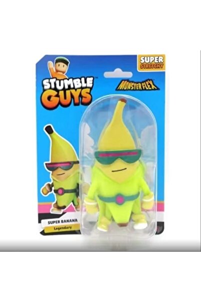 Sunman Monster Stumble Guys Super Banana Stretch Uzayan Esnek Figürler 3+