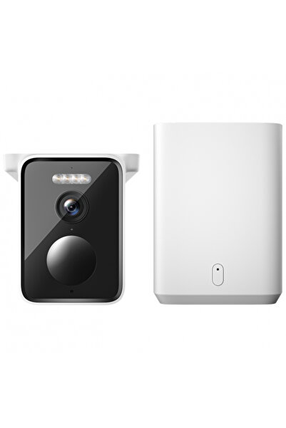 Xiaomi Camera de Supraveghere BW400 Pro Set, Wi-Fi, 2.5K, Panou Solar, Exteri...