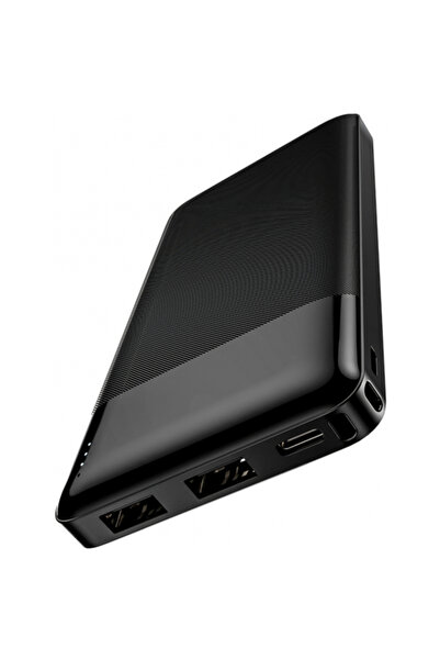 hoco. Baterie Externa HOCO J72, 10000mAh, 10W, 2 x USB-A, Neagra